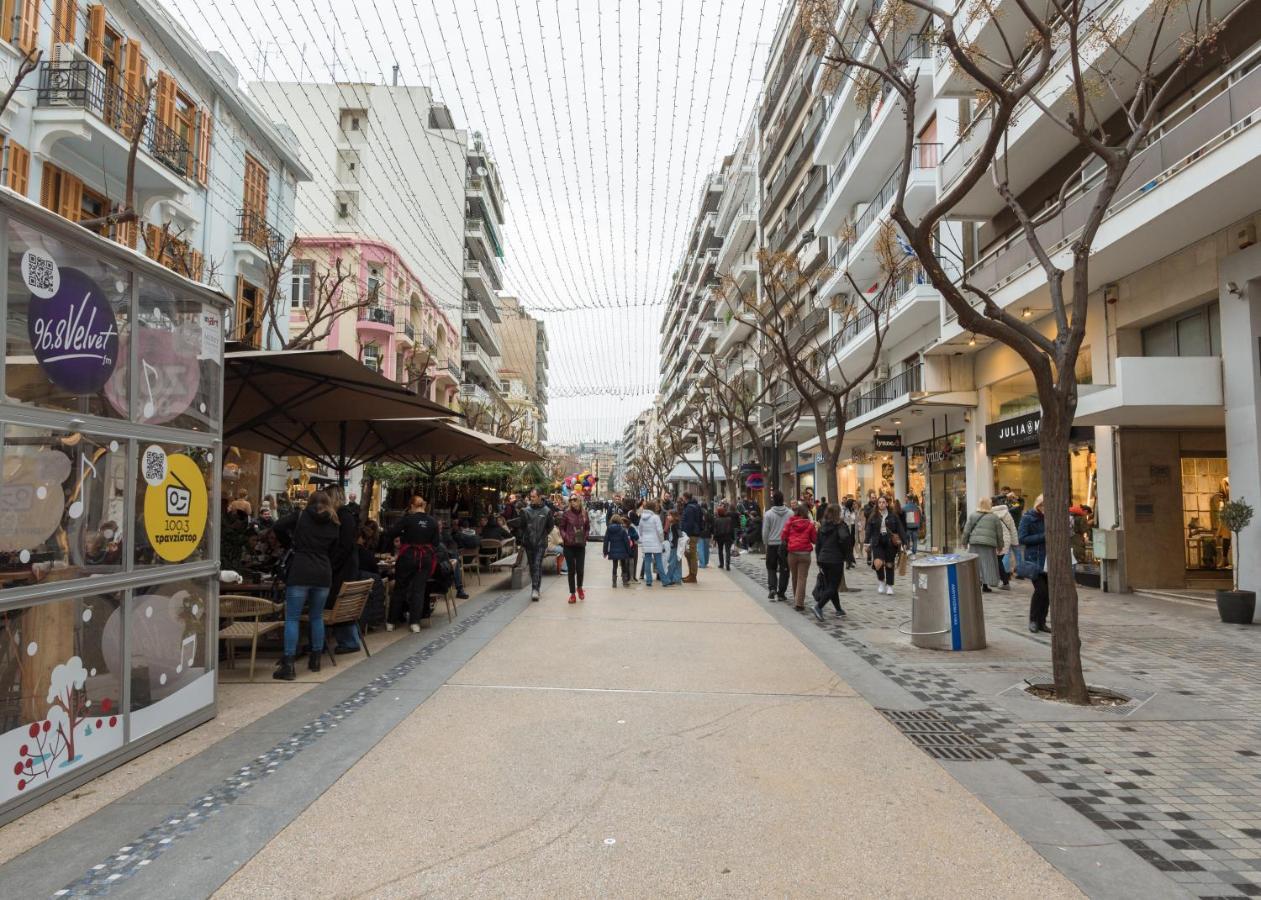 Ag.Sofias Pedestrian Area Luxury Ap. & Big Balcony Apartment Thessaloníki Luaran gambar